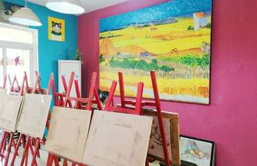 红谷滩艺文美术 专业高考少儿绘画培训，素描油画全面提升