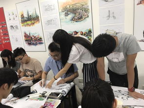 2018年广州建筑手绘培训寒假班 开启你的艺术之旅