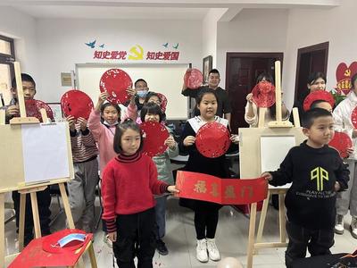 缤纷寒假，童心绘梦 库尔勒市丝路街道上水城社区少儿绘画公益培训班正式开班